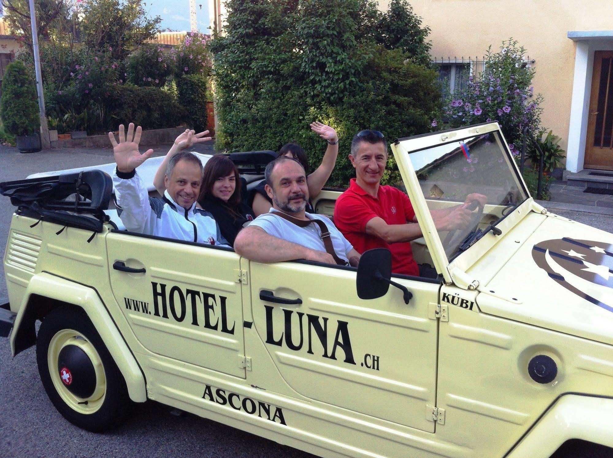Hotel Luna Garni Ασκόνα Εξωτερικό φωτογραφία