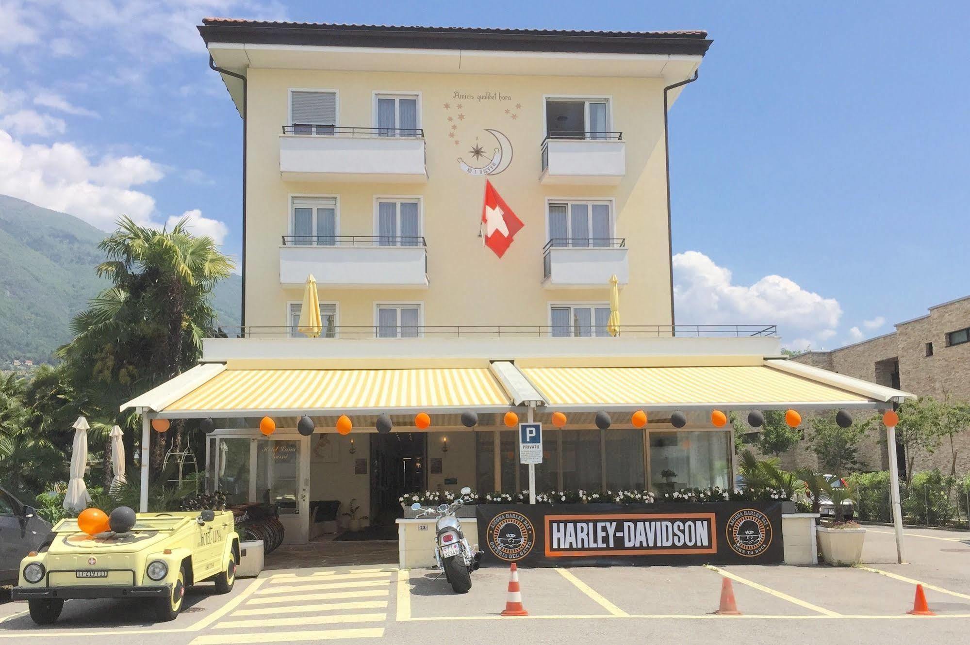 Hotel Luna Garni Ασκόνα Εξωτερικό φωτογραφία